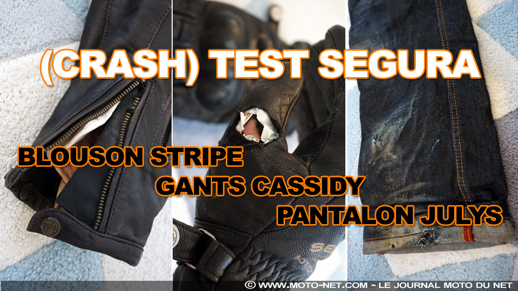Crash test : Moto-Net.Com soumet son équipement Segura à rude épreuve...