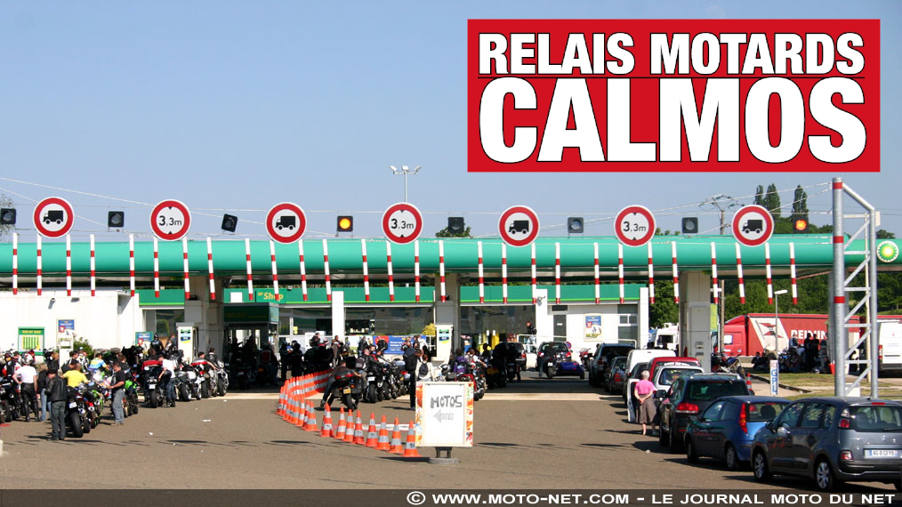 9 relais Motards Calmos FFMC sur la route des 24H Motos 2019