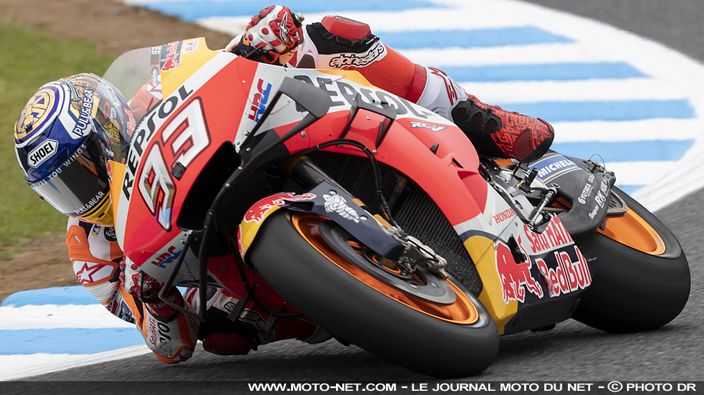 Marquez complète à Motegi sa collection de pole positions en MotoGP