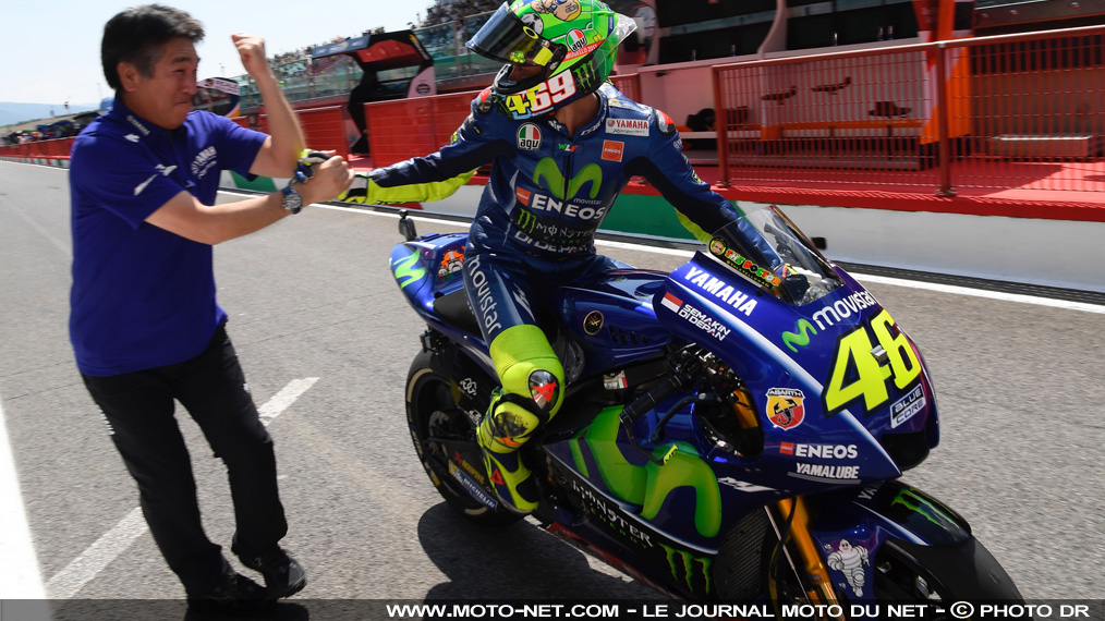 Grand Prix d'Italie MotoGP - Rossi : Je savais que les 23 tours seraient longs et difficiles