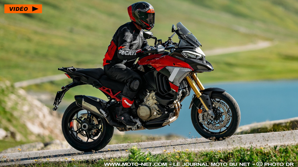Ducati présente ses Multistrada V4, V4S et Pikes Peak pour 2025