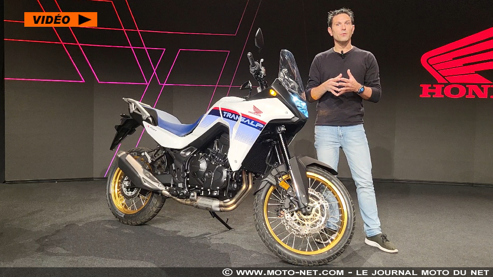 [Vidéo] Transalp, CMX1100T, CL500, Forza, électrique : festival de nouveautés Honda à Milan 