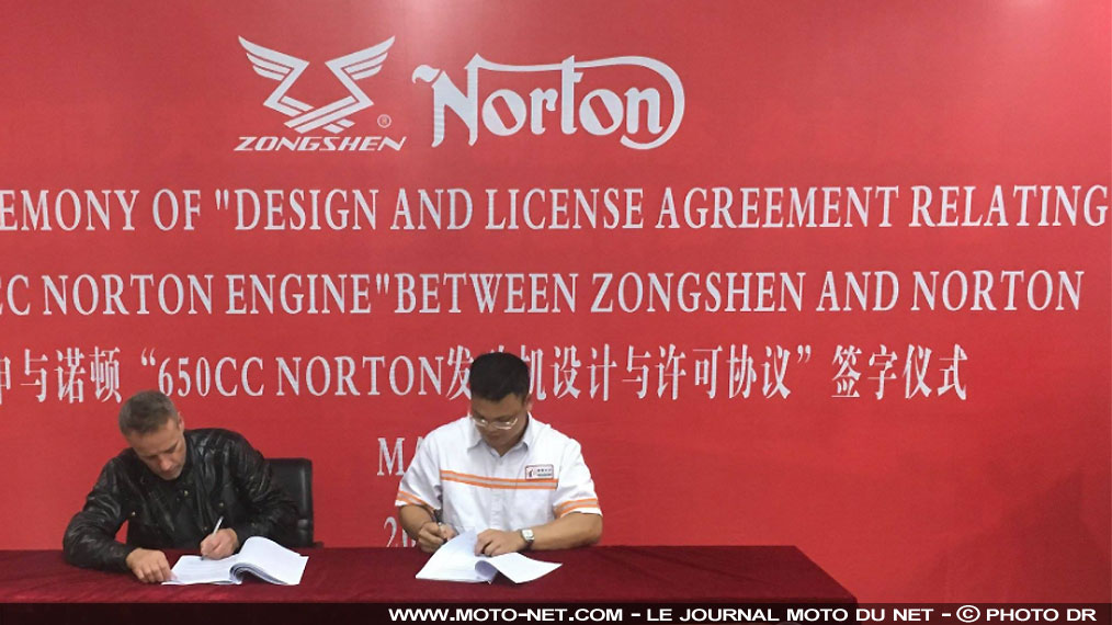 Norton développe un moteur bicylindre pour les futures motos