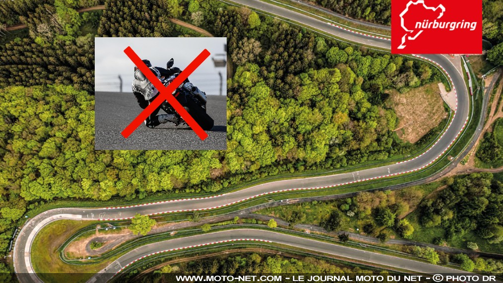 Le circuit du Nürburgring limite l'accès aux motos