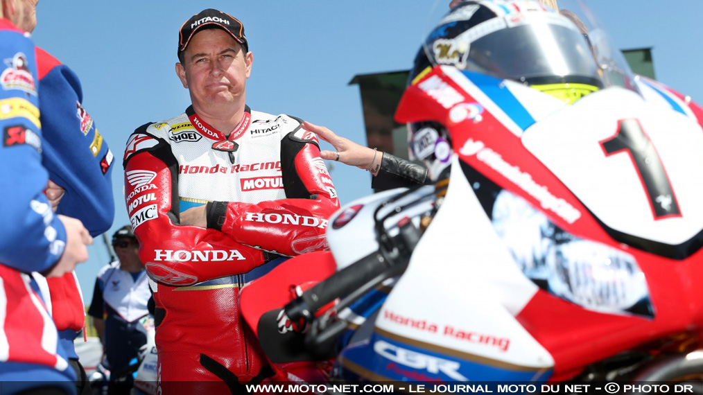 TT 2017 : John McGuinness se blesse à la North West 200