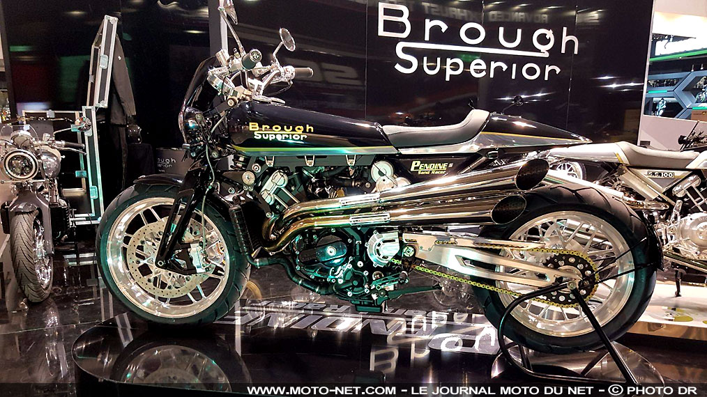 Brough Superior tâte le (tout)terrain avec sa Pendine Sand Racer 2018