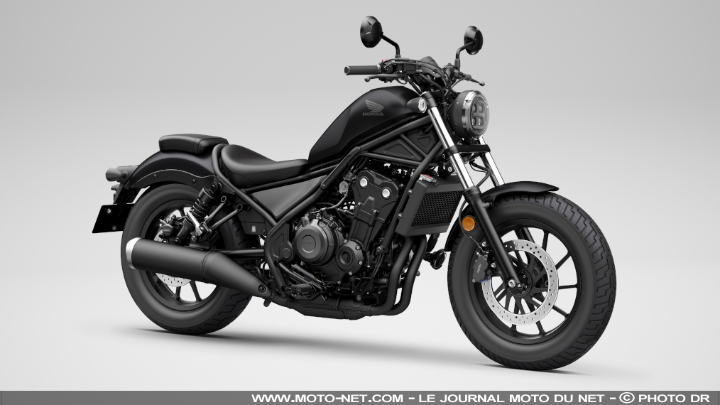 Honda CMX500 Rebel 2025 : plus confortable et moins chère