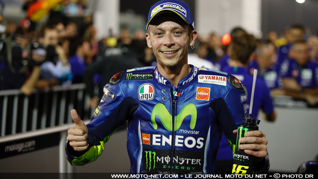 GP du Qatar MotoGP - Rossi : On n'abandonne jamais !