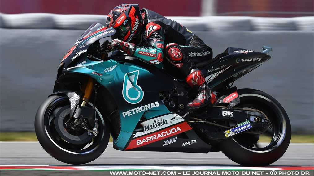 Quartararo décroche sa deuxième pole devant Marquez