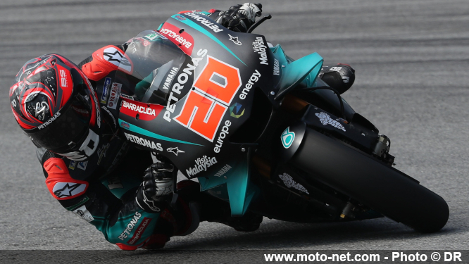 Fabio Quartararo se réjouit d'avoir une Yamaha M1 modèle 2019
