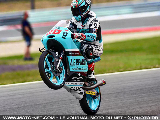 Fabio Quartararo en Moto2 avec Sito Pons