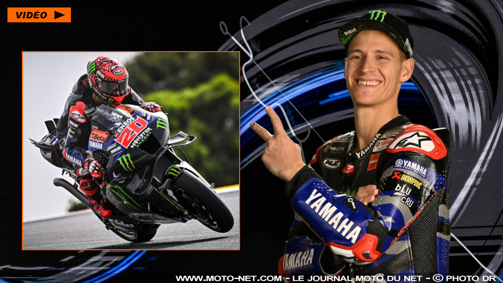 Fabio Quartararo reste sur la Yamaha M1 d'usine en 2025 et 2026 !