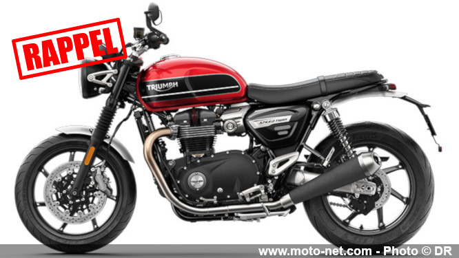 Triumph rappelle les Speed Twin pour un problème de sélecteur de vitesse