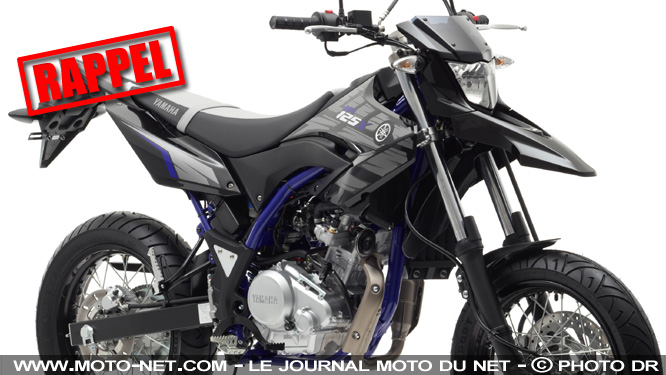 Yamaha rappelle ses motos WR125R & WR125X 