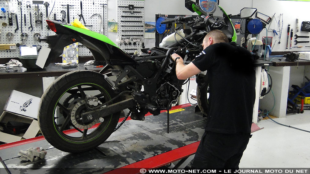 Le contrôle technique à la revente des motos reporté