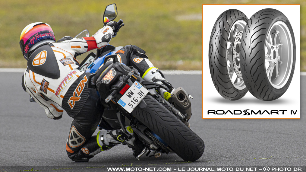 Essai pneu moto Sport Touring : Dunlop RoadSmart IV
