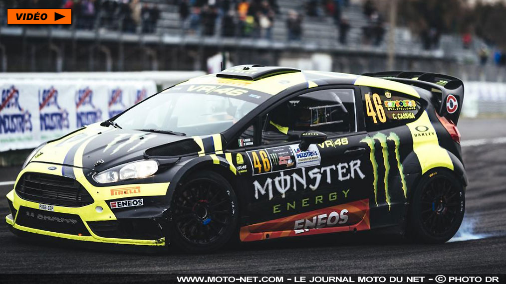Valentino Rossi passe la six au Monza Rally Show