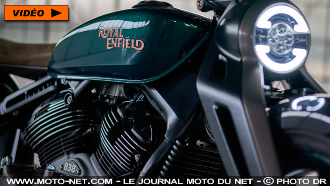 Concept Royal Enfield Kx en hommage au v-twin d'avant-guerre