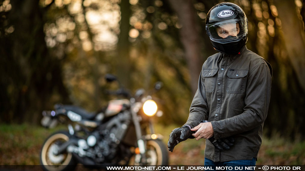 RST lance la chemise renforcée pour motards District Wax