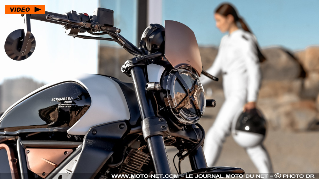Ducati fête les 10 ans du Scrambler 800 avec une Rizoma Edition