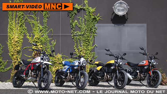 Les nouveaux Scramblers 2019 au Mondial de la Moto... mais pas tout de suite !