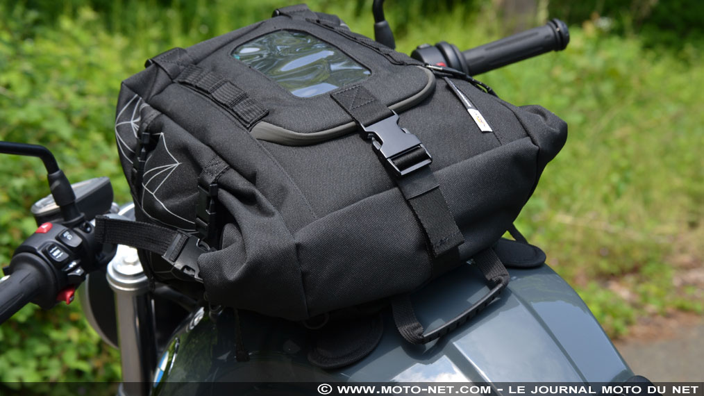 Essai longue durée sac à dos/sacoche de réservoir Kappa RA315