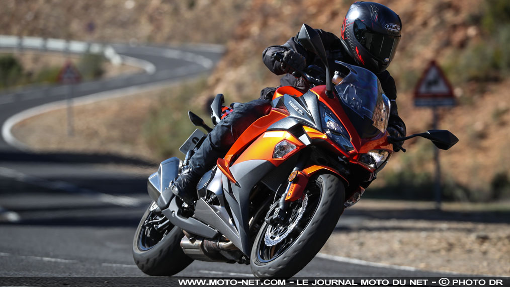 Essai du pneu moto Michelin Road 5