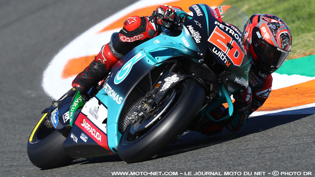 Test MotoGP de Valence : triplé de Yamaha qui doit encore travailler sa Vmax