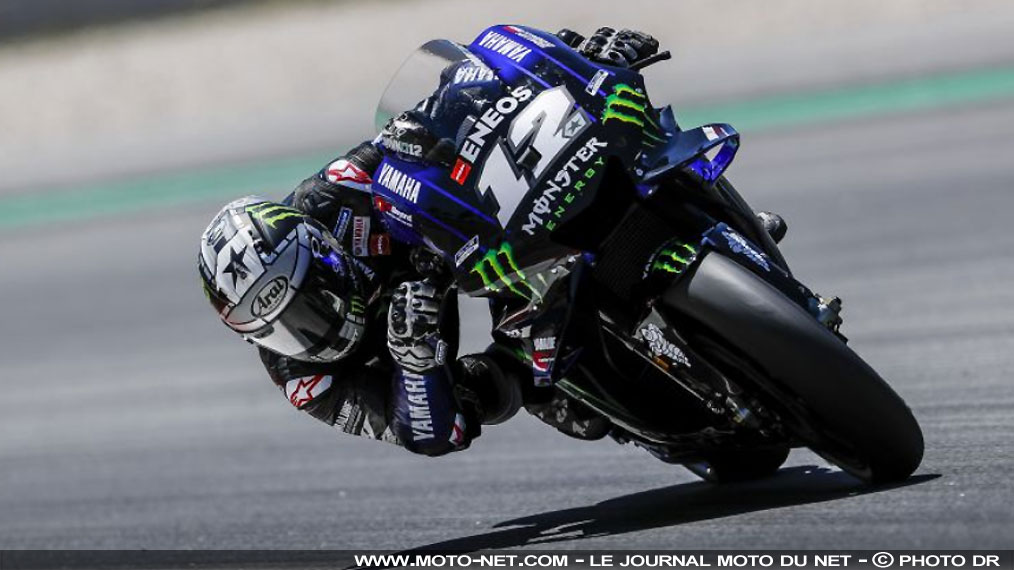 Yamaha domine les tests d'après course en Catalogne