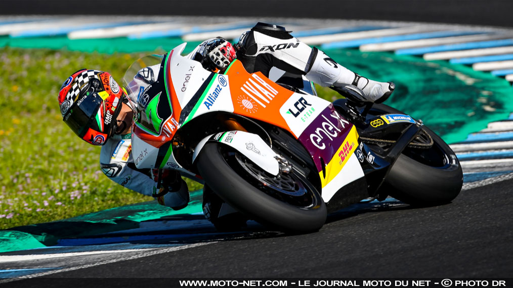 Les motos électriques MotoE de retour en piste à Valence en juin