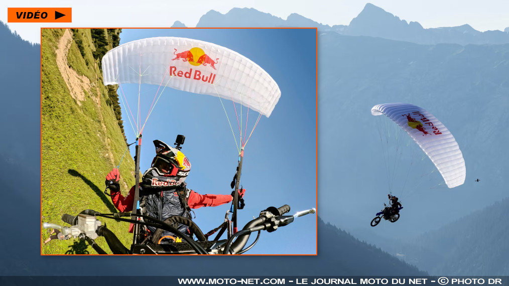 Vidéo moto : Tom Pagès s'envole avec sa Yamaha, pour de bon !