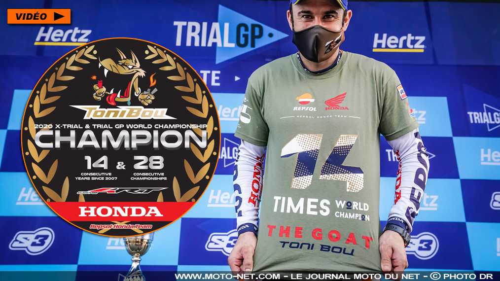 [Vidéo] Toni Bou, le champion de trial plus fort que Marquez et Nadal