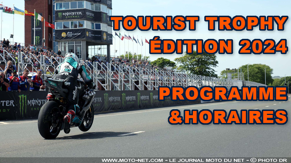 Calendrier et horaires des courses du Tourist Trophy 2024
