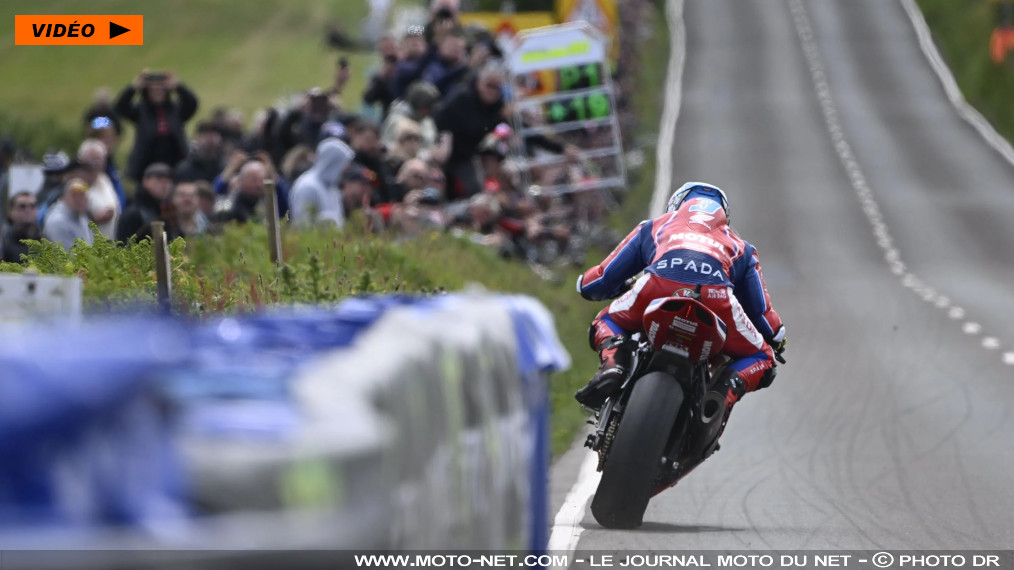 Vidéo de la seconde course Superstock du Tourist Trophy 2025