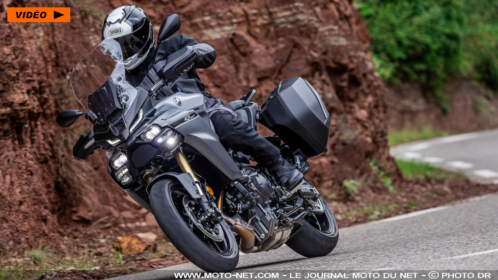 Évolutions lumineuses en 2025 sur les Yamaha Tracer 9, GT et GT+