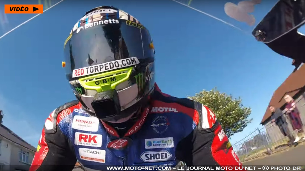Le premier tour de John McGuinness en trois ans sur la Snaefell Moutain Course