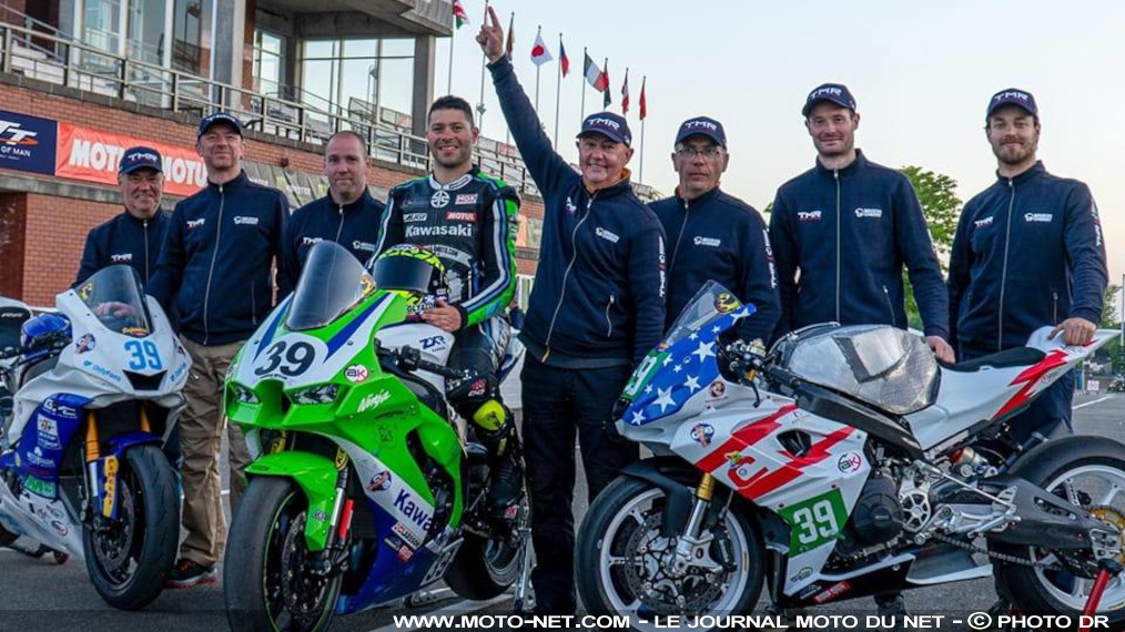 Le pilote français Timothée Monot rodé pour le TT 2024