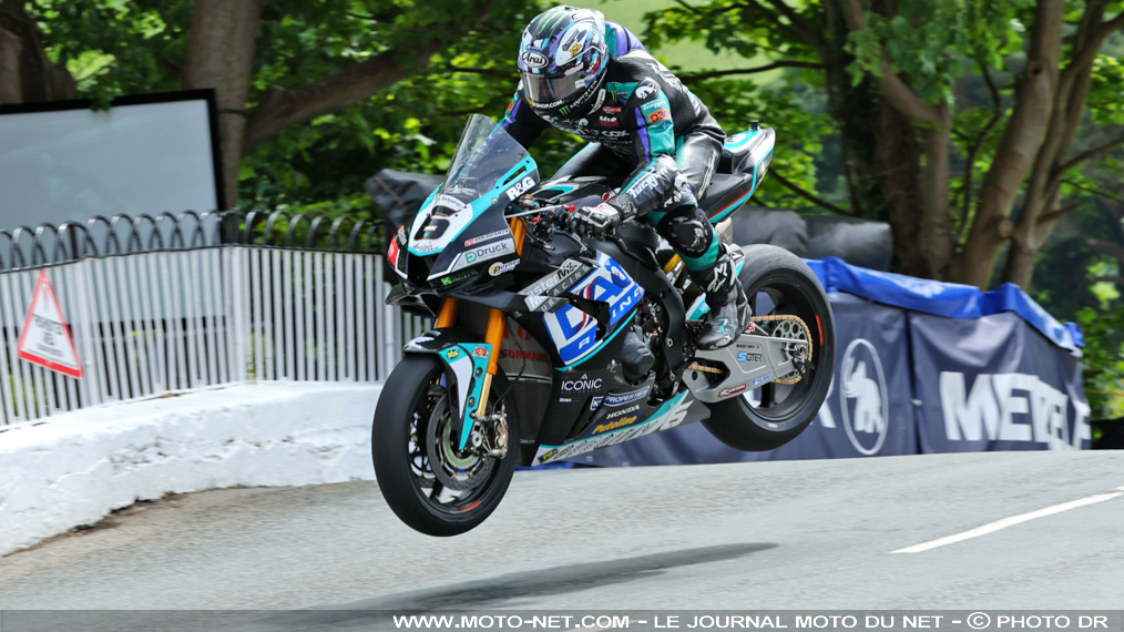 TT 2024 : Dunlop vainqueur en course SSP1, trahi en SBK1
