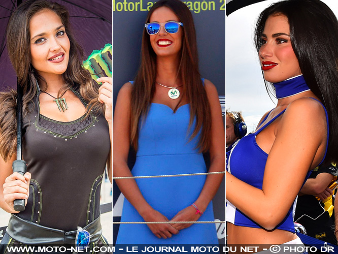 L'umbrella girl la plus sexy du GP d'Aragon 2016