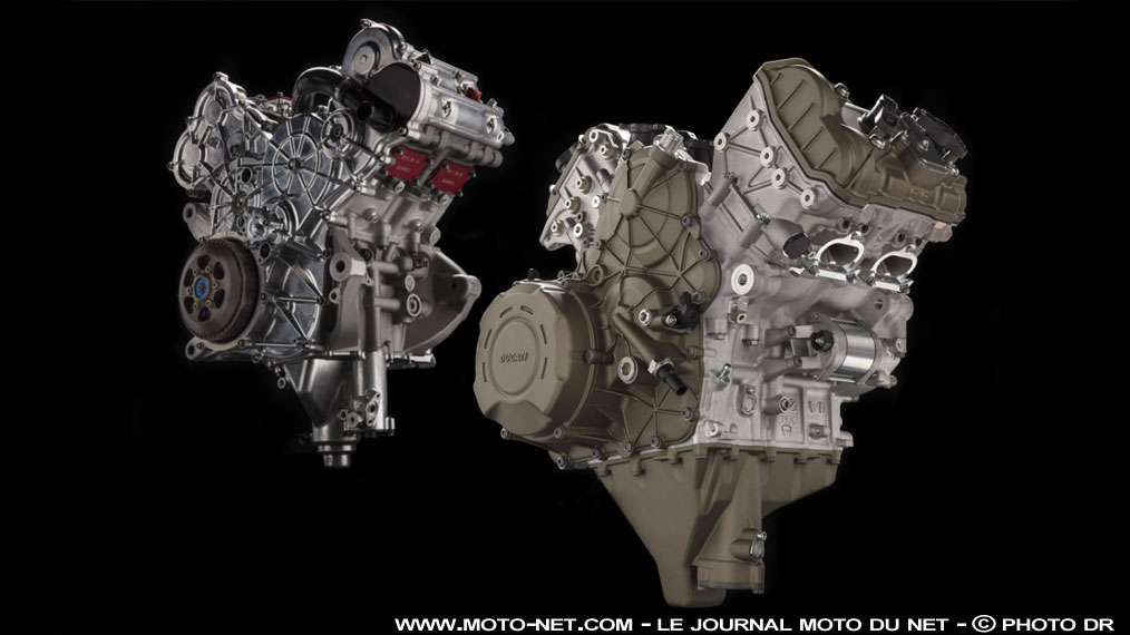 Le nouveau moteur V4 Ducati développe plus de 210 ch !