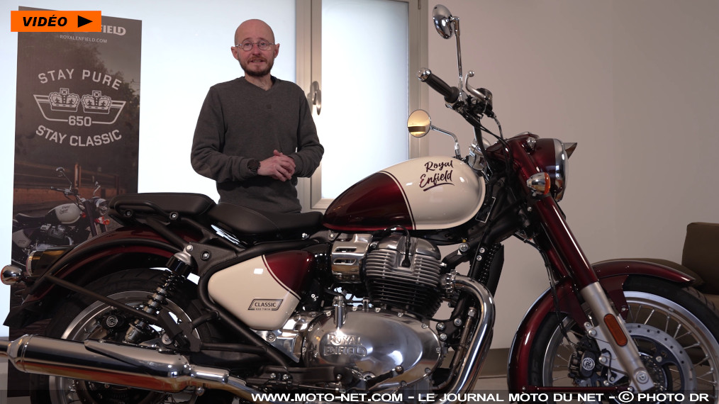 Royal Enfield Classic 650 2025 : notre essai en vidéo