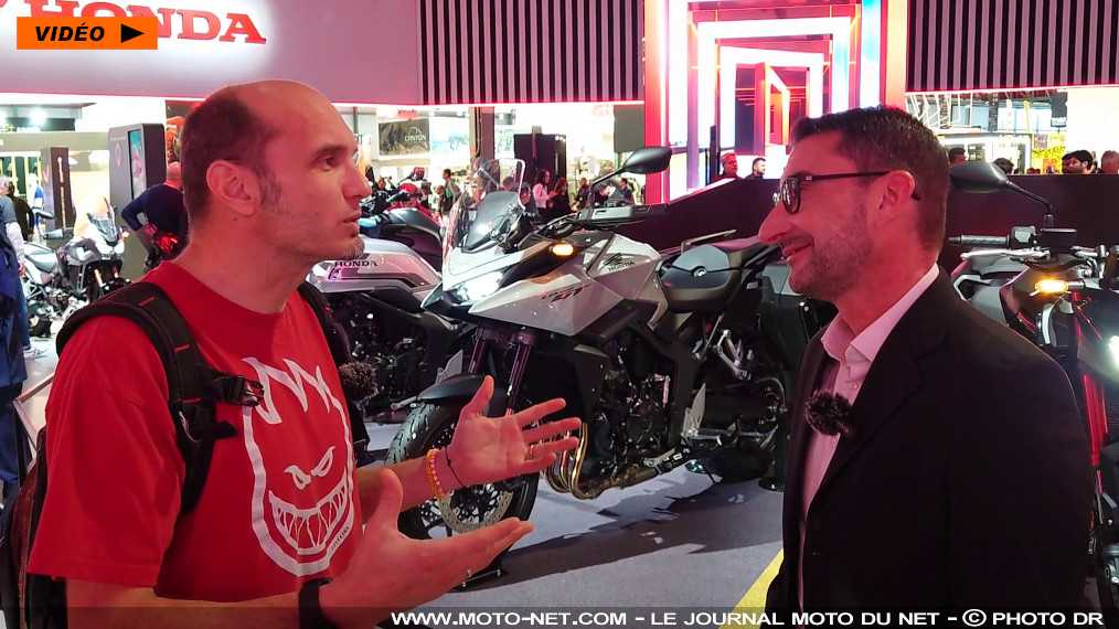 Les nouveautés moto Honda 2026 à l'EICMA de Milan en vidéo