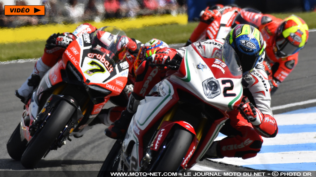 Vidéo moto : la température du World Superbike monte à Misano 