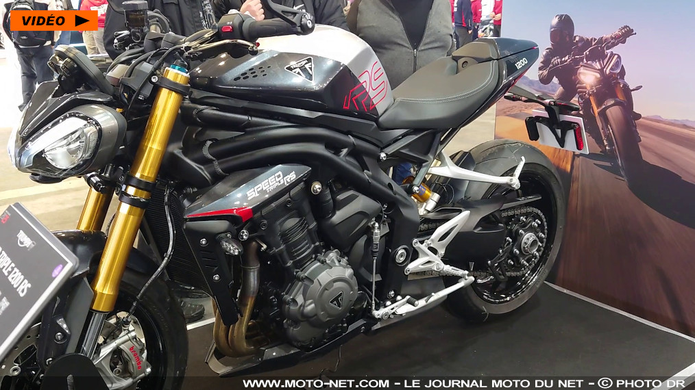 Nouveautés et actualité Triumph 2025 en direct du Salon moto de Lyon 