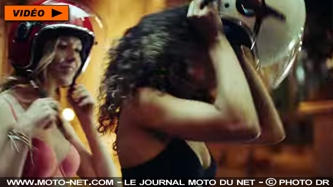 Vidéo : Ciao 2016 et la conduite de Vespa sans vêtements ni gants...