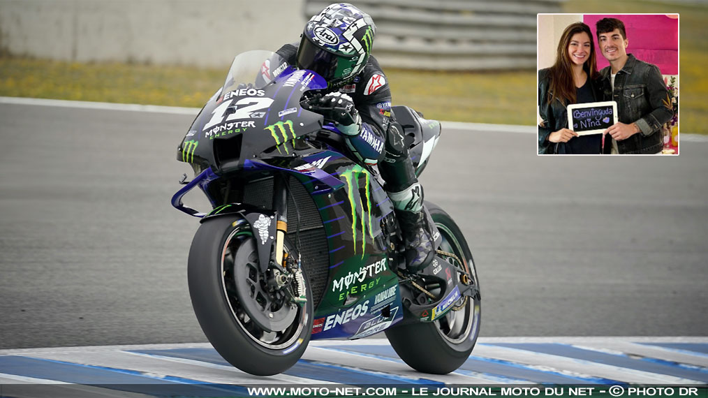 Maverick Viñales est papa d'une petite fille