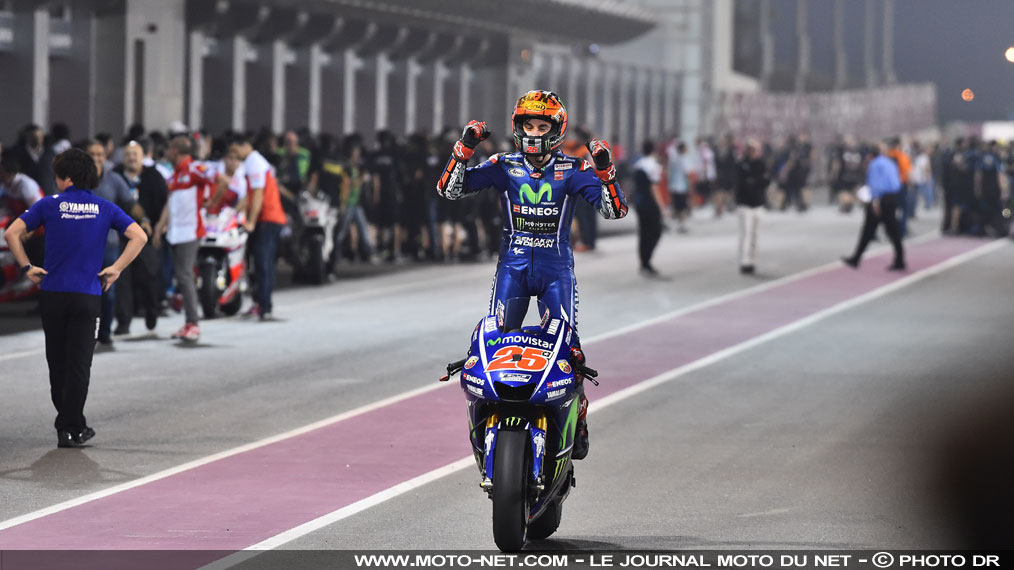 Grand Prix du Qatar - Vinales : "Je ne pouvais pas espérer mieux"