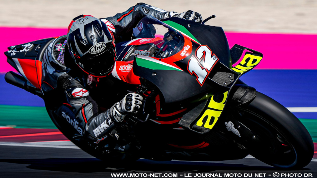 Maverick Vinales aux commandes de l’Aprilia dès le prochain GP à Aragon