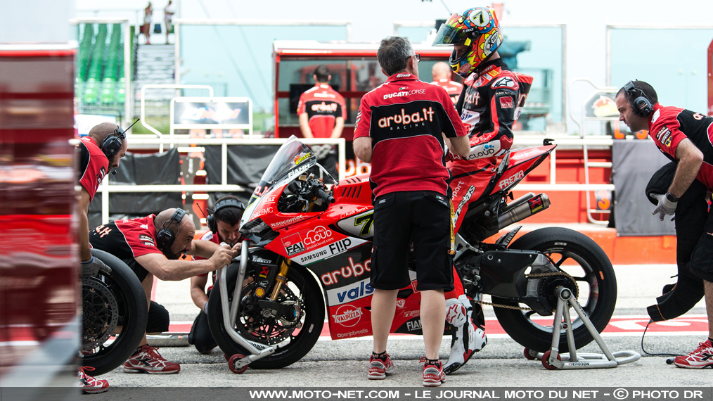 Davies forfait pour la course des champions Ducati sur Panigale V4 S