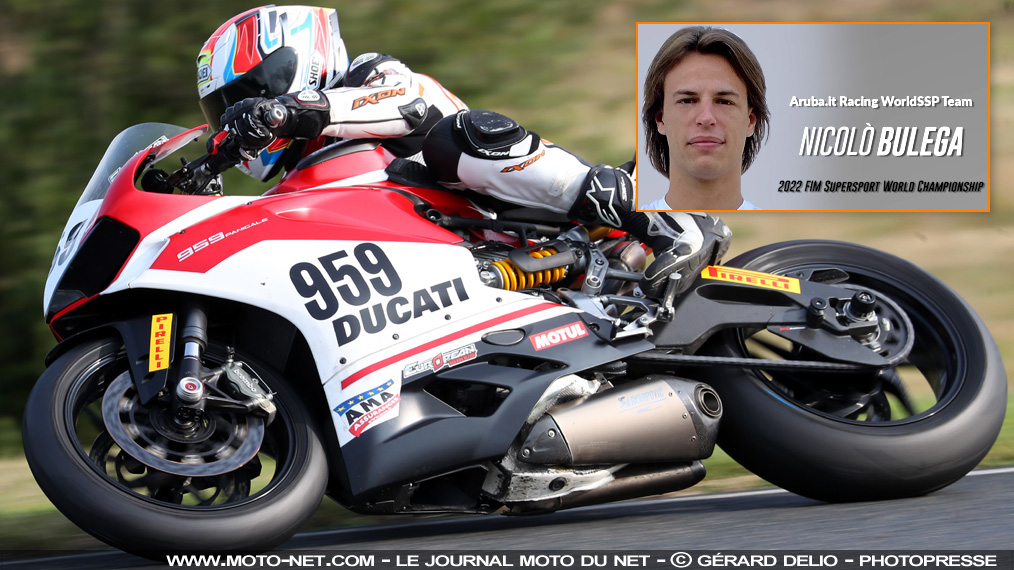 La Panigale V2 confirmée en World Supersport 2022, avec Nicolo Bulega